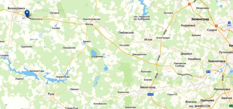 Рыбхоз Ворша гЛакинск: расположение на карте и особенности